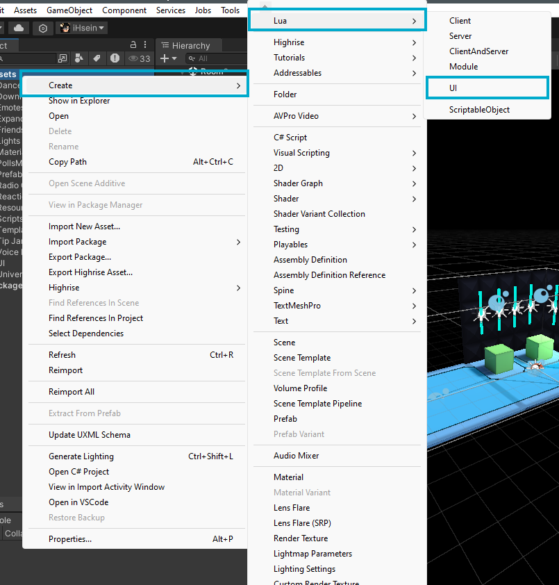 Create UI Steps